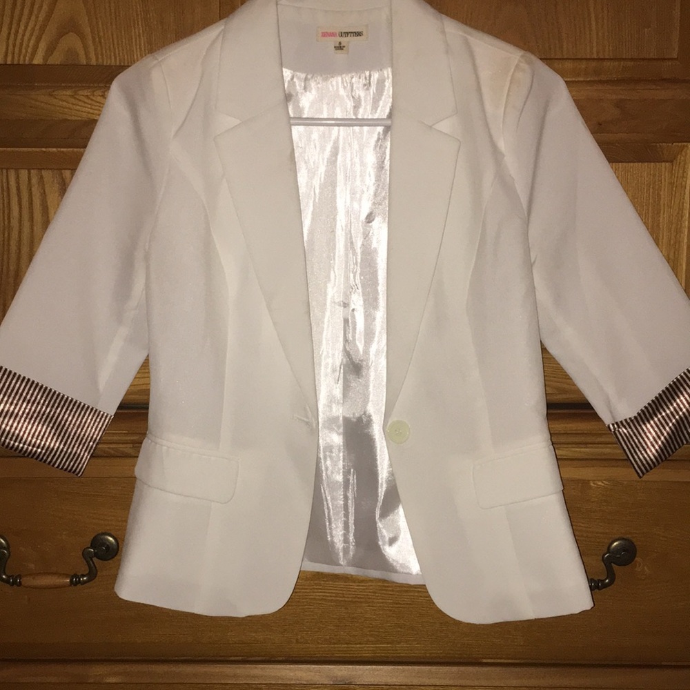 White blazer